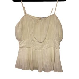 White Flowy Cami Top